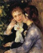 Pierre Renoir Confidences Sweden oil painting artist